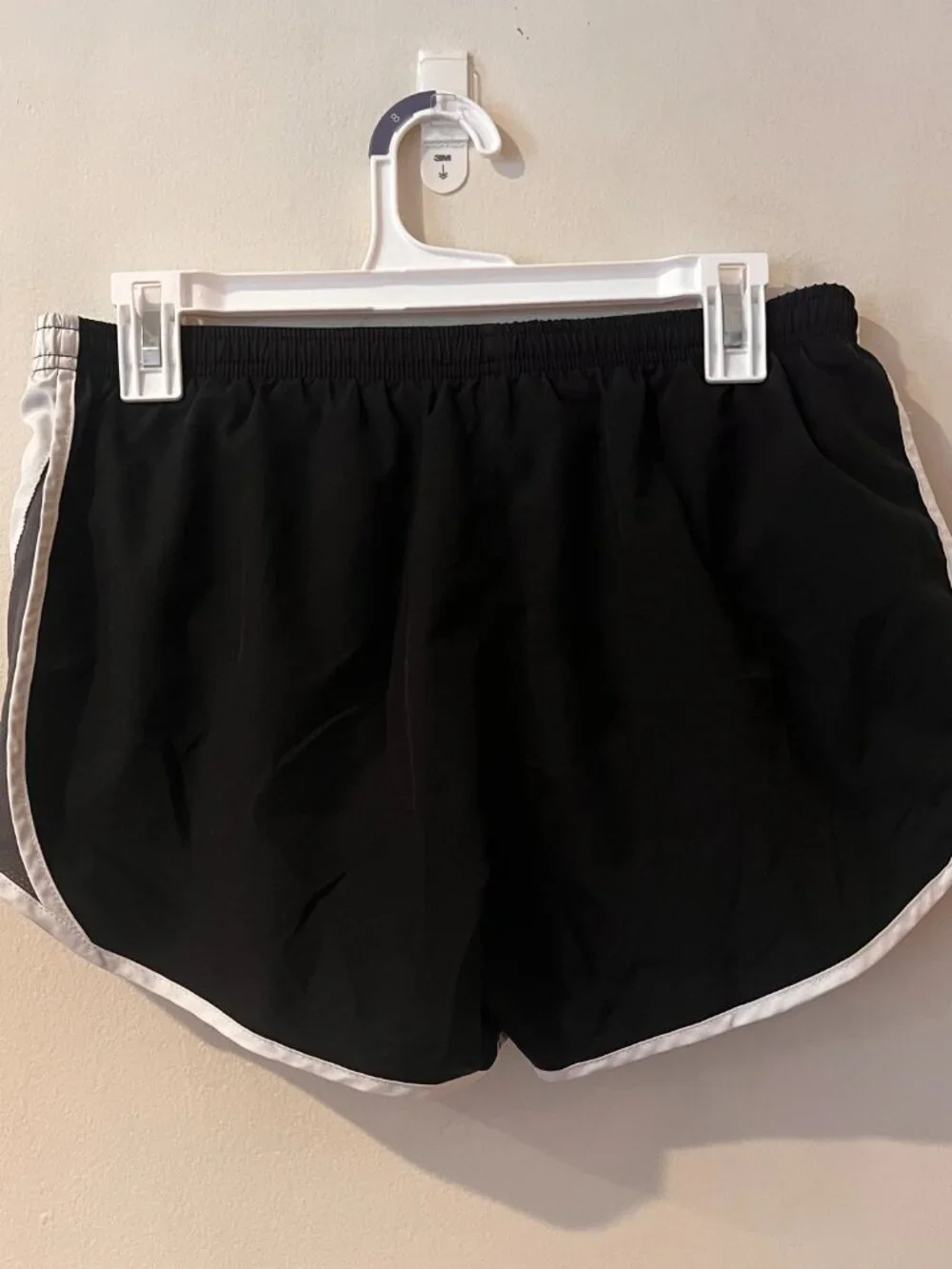 Nike Black and Grey Workout Shorts | Size Medium